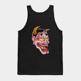 Hannya Noh Mask Tank Top